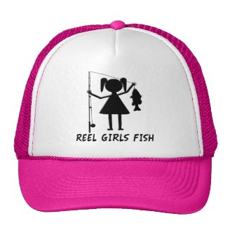 REEL GIRLS FISH MESH HATS