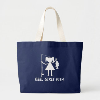 REEL GIRLS FISH! TOTE BAG