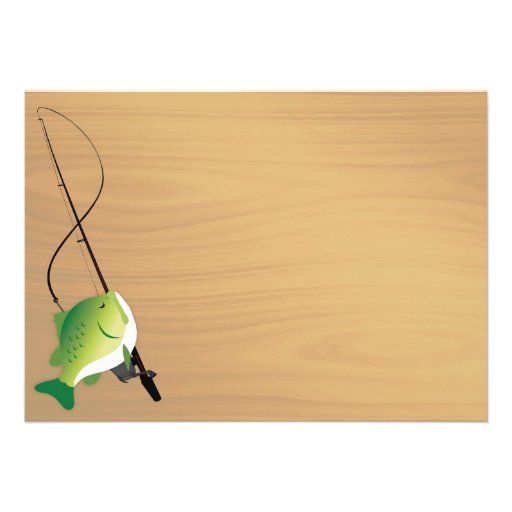 Reel Good Time - Fishing Themed Party Invitation