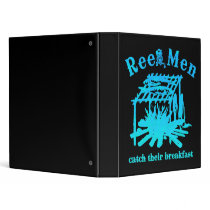 Reel Men Catch Breakfast (BLU) Binder