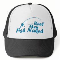 Reel Men Fish Naked Hats