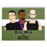 Reel Men: In Black Shirts - No Dates calendars