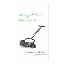 Reel Mower business cards