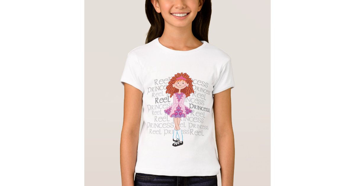 Reel Redhead Girls T Shirt Zazzle