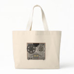 Reel to Reel Tape Player: 3D Model: Tote Bag