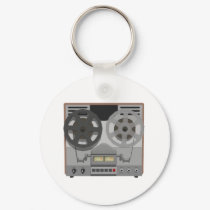 Reel to Reel Tape Player: 3D Model: keychains