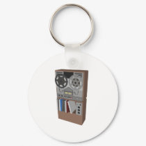 Reel to Reel Tape Player: 3D Model: keychains