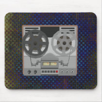 Reel to Reel Tape Player: 3D Model: Mousepad
