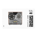 Reel to Reel Tape Player: 3D Model: postage