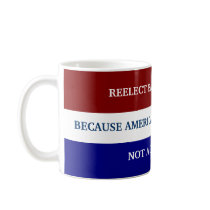 REELECT BARACK OBAMA MUG