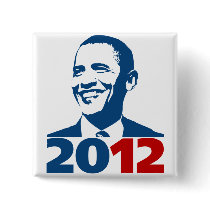 ReElect Obama 2012 Pinback Buttons
