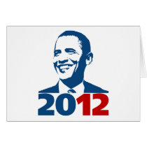 ReElect Obama 2012 Greeting Cards