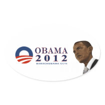 Reelect President Obama 2012 stickers