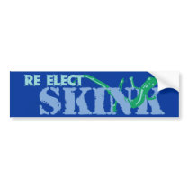 ReElect Skink Bumper Sticker
