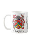Reeves Family Coat of Arm mug by NemethArt Reeves Family Coat of Arm mug