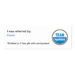 REFERRAL CARD BUSINESS CARD TEMPLATE