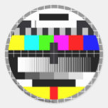 Reflect TV Round Stickers