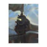 Reflected Train Post Card