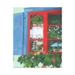 Reflecting Panes Stretched Canvas Print