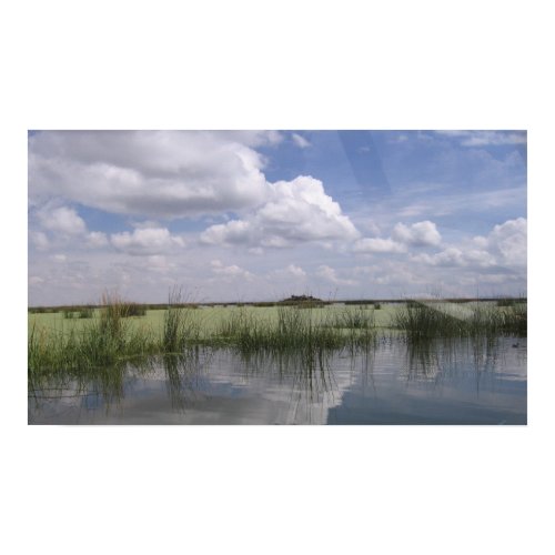 Reflecting sky print