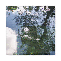 Reflection in Sturgeon Pond Magnet