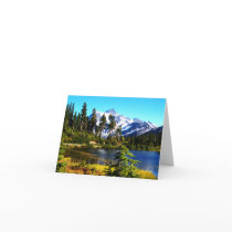 Reflection Lake Greeting Card