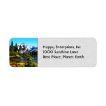 Reflection Lake Custom Return Address Label