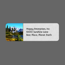Reflection Lake labels