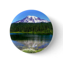 Reflection Lake, Mount Rainier, WA, USA buttons