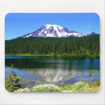 Reflection Lake, Mount Rainier, WA, USA Mouse Pads
