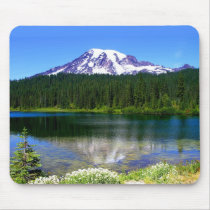 Reflection Lake, Mount Rainier, WA, USA Mouse Pads