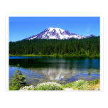 Reflection Lake, Mount Rainier, WA, USA Post Cards