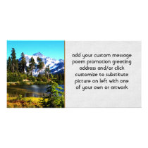 Reflection Lake Photo Card
