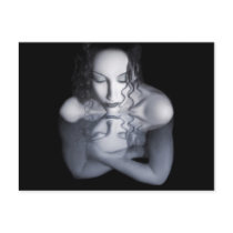 Reflection Postcard by jaeda_dewalt_art Reflection Postcard
