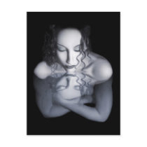 Reflection Postcard by jaeda_dewalt_art Reflection Postcard