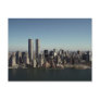 Reflection Postcard WTC Twin Towers Clear Day NYC