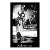 Reflection Print by leezard Reflection Print