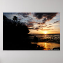 Reflections at Sunset Print