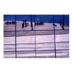 barcelona, spain, reflections, olympics,