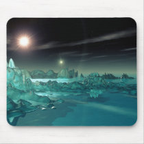 reflections: binaries' ice planet mousepads