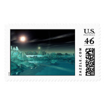 reflections: binaries' ice planet postage