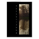 Reflections Card by MarDar Reflections Card