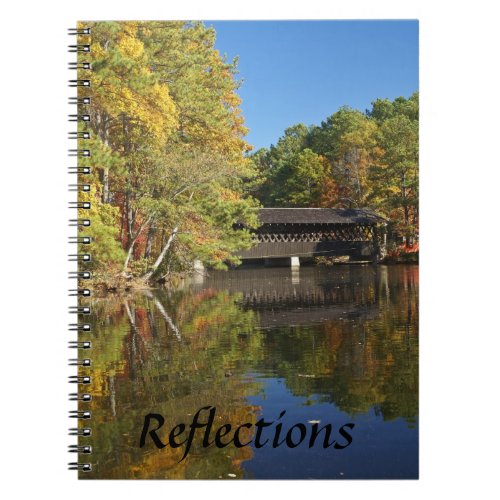 Reflections-Covered Bridge notebook