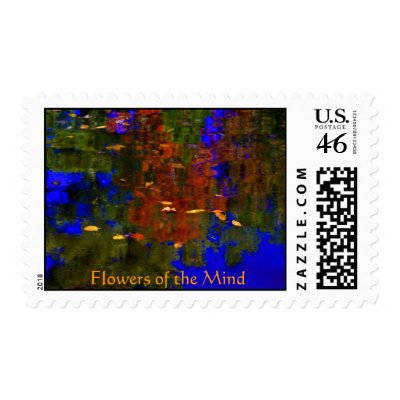 Reflections, Flowers of the Mind Postage