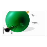 Reflections Gift Tags Business Card Template