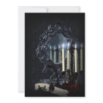 Reflections Gothic Fantasy Wedding Custom Invitations