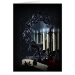 Reflections Gothic Fantasy Wedding RSVP Card
