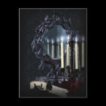 Reflections Gothic Fantasy Wedding Shower Invitati Postcards