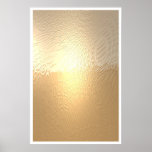 Reflections in Gold Poster