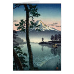 Reflections of a Japanese Mountain Card